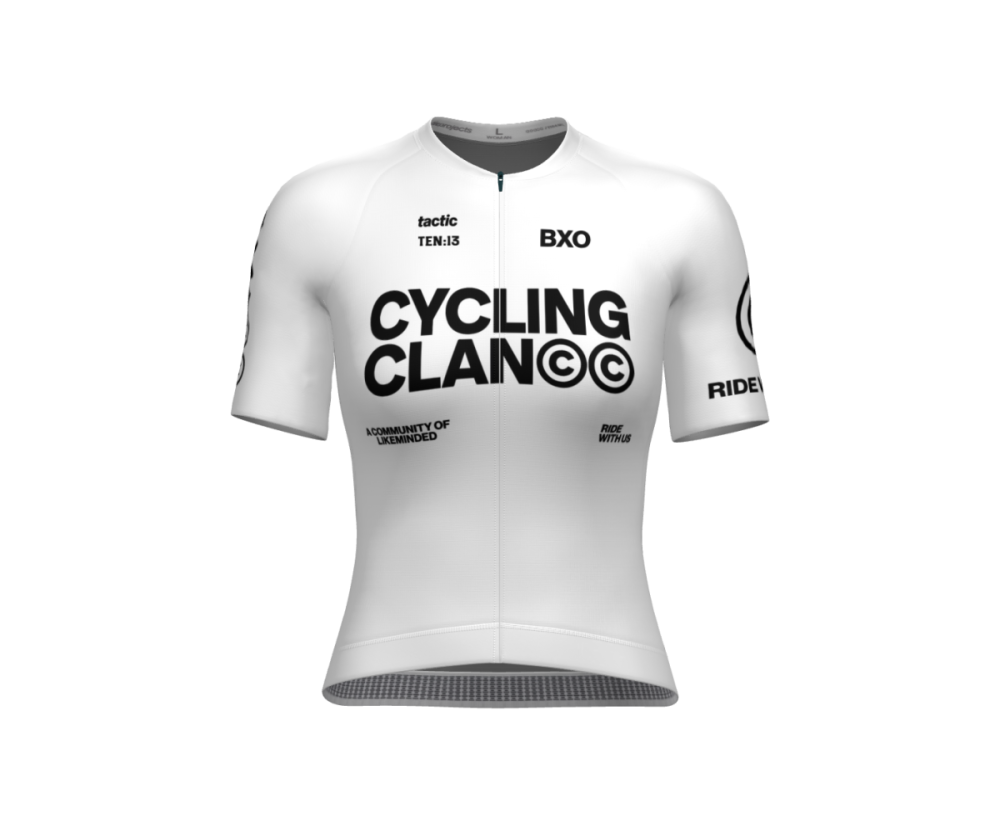 Tactic Custom CyclingClan BXO Women Jersey white